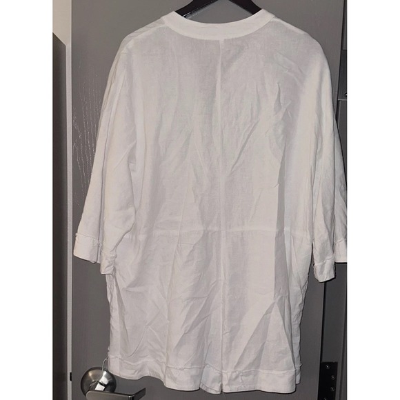 Show Me‎ Your Mumu White Cannon Denim Romper - Size XL - Picture 9 of 9